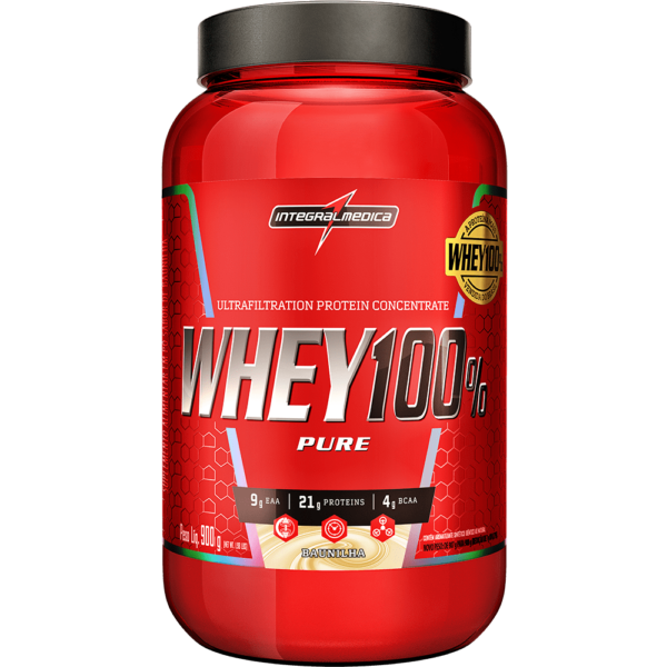 Whey Protein Concentrado 900g Integral Médica
