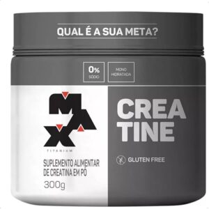 Creatina - 300g - Sem Sabor - Max Titanium