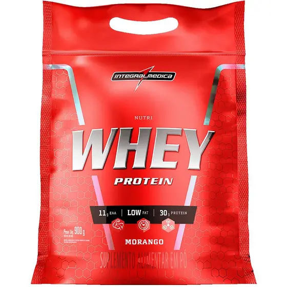 Refil de Whey Max Integral Médica 900g